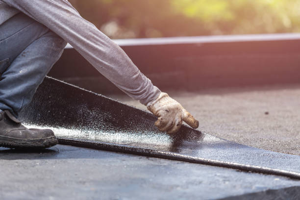 Professional Exterior Waterproofing technician working in Medina, NY